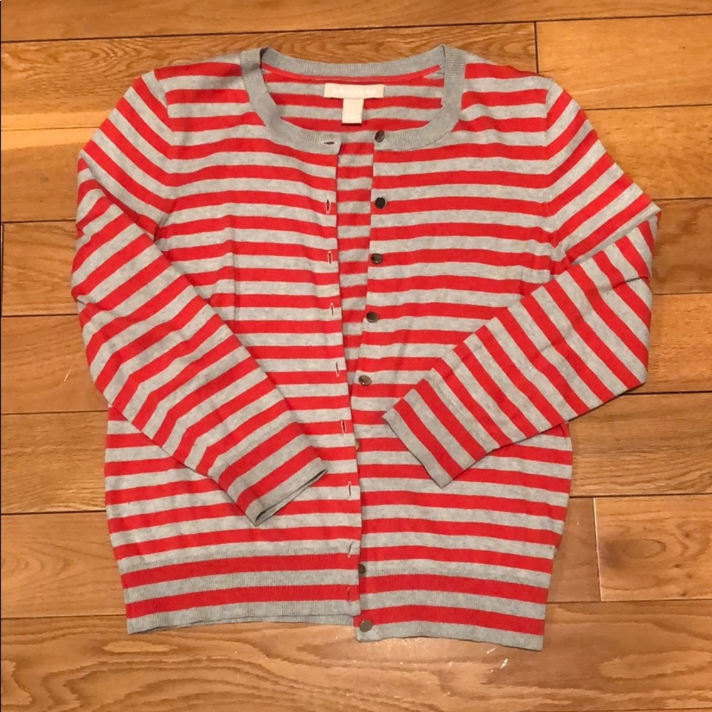 Stripped Banana Republic Sweater